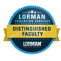 Lorman Education Service Distinguished Faculty Award Lorman Education Service Distinguished Faculty Award