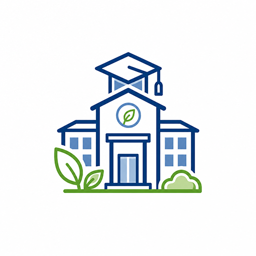 Eco-friendly educational institutions icon for Sustainable Performance Solutions